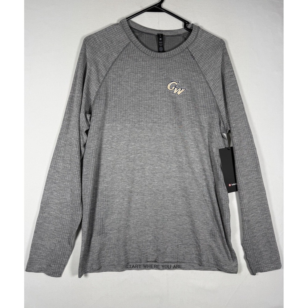NWT Lululemon x George Washington University GW Metal Vent Tech L/S Shirt Medium